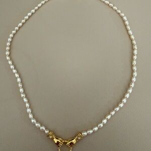 Missoma HARRIS REED IN GOOD HANDS PEARL PENDANT NECKLACE